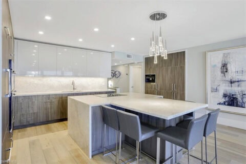 custom kitchen remodel by avlas group