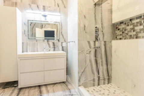 custom bathroom renovation