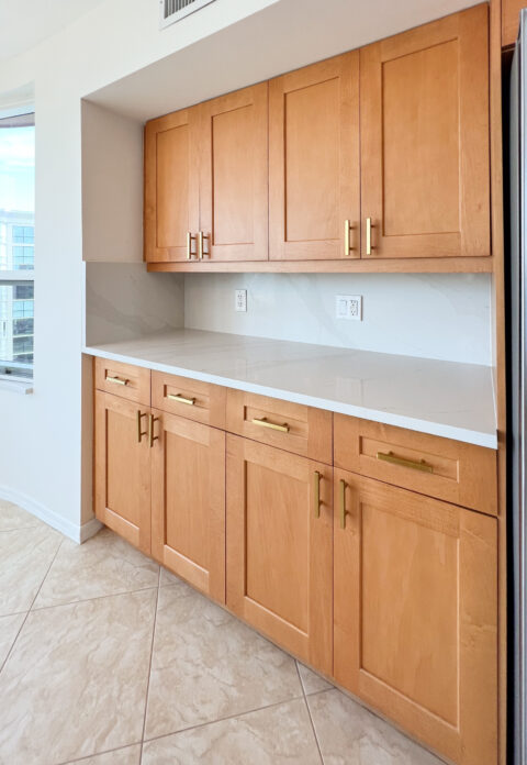 new updated kitchen cabinets