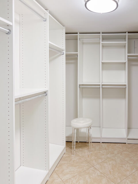 custom closet cabinets
